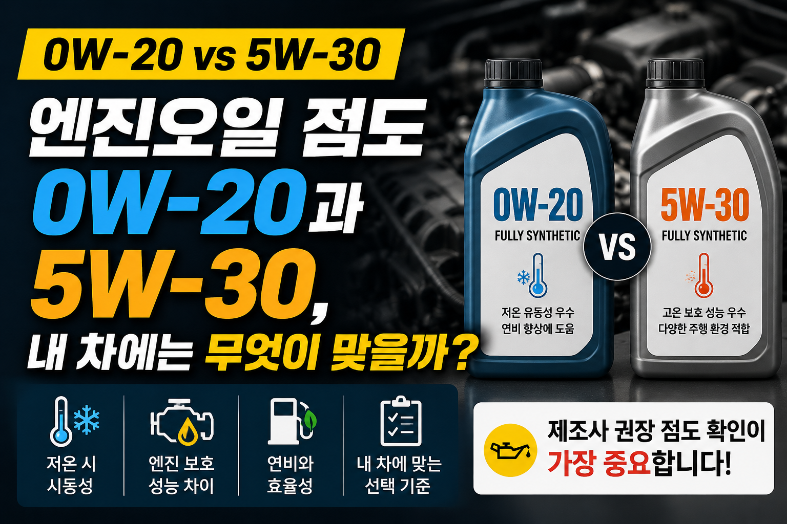 엔진오일 점도 썸네일