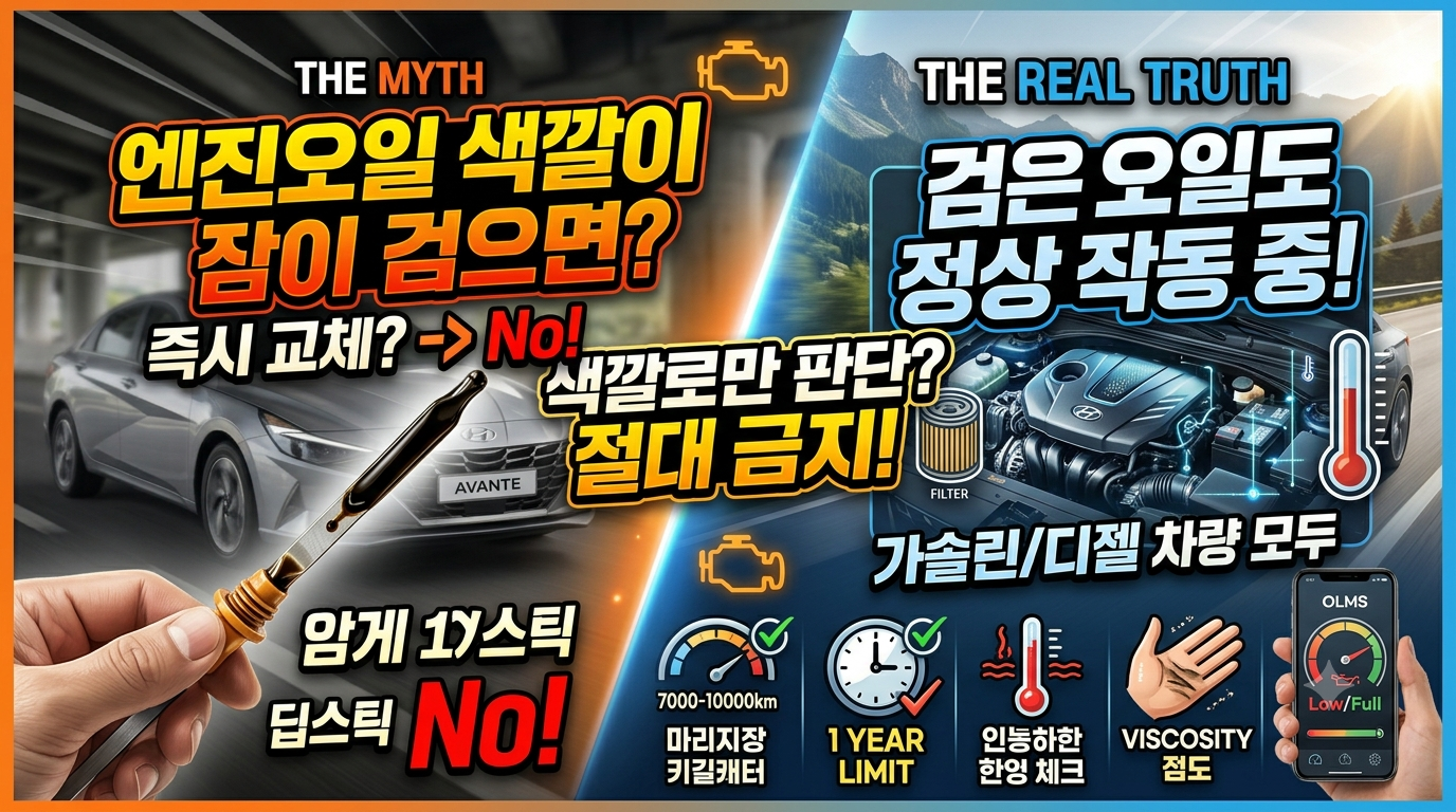 엔진오일 색깔 썸네일